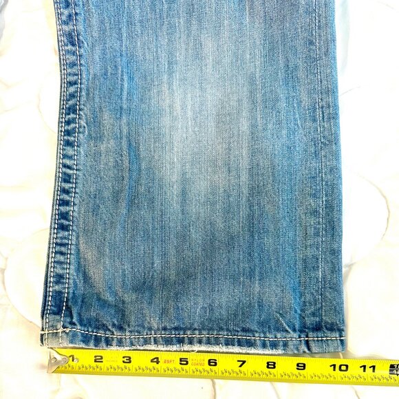 Rock Revival Jeans Size 42 Inseam 31 inches John Straight - Picture 8 of 11